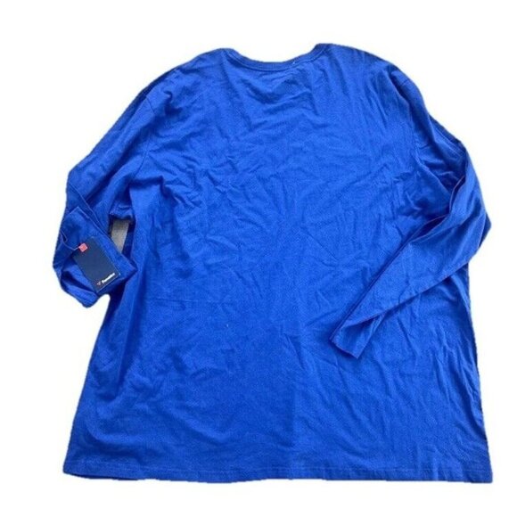 Fanatics Size 5XL Men's Blue Detroit Pistons Logo T-Shirt 100% Cotton Crew Neck. - Picture 9 of 9